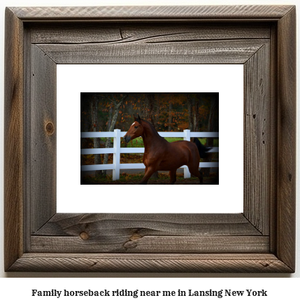 family horseback riding near me in Lansing, New York